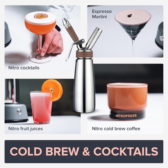 Hatfield’s NITROPRESS Nitro Infused Cold Brew Coffee Canister - Picture 12 of 13